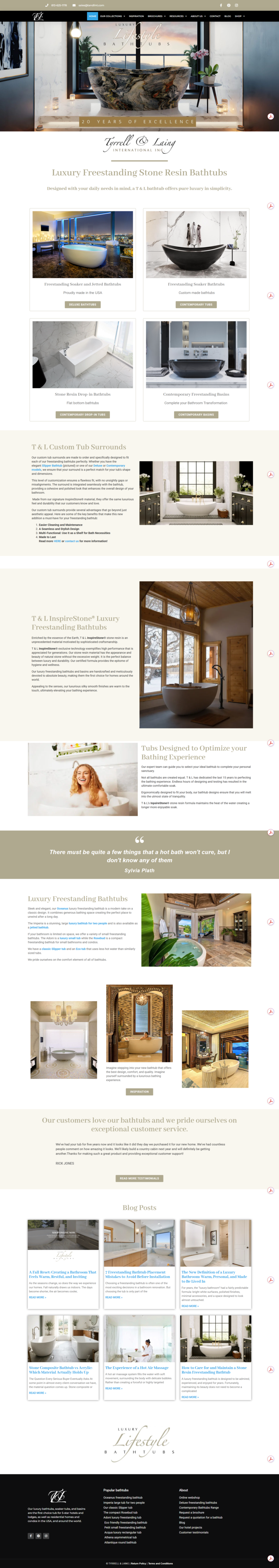 T&L International — E-Commerce Platform Ecommerce